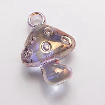 Transparent Acrylic Pendants TACR-TAC0009-07F-1