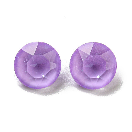 Glass Rhinestone Cabochons RGLA-G021-06B-183DE-1