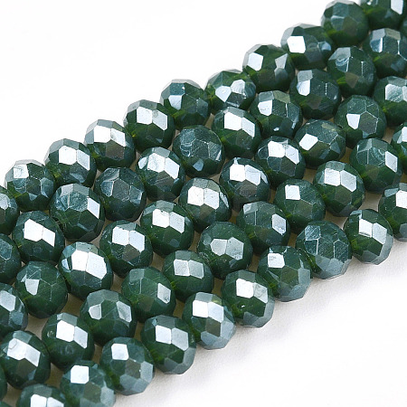 Electroplate Glass Beads Strands LS-EGLA-A034-P4mm-A09-A-1