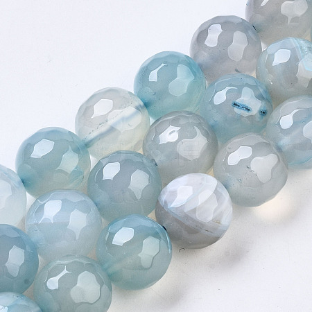 Natural Agate Beads Strands G-S359-264-1