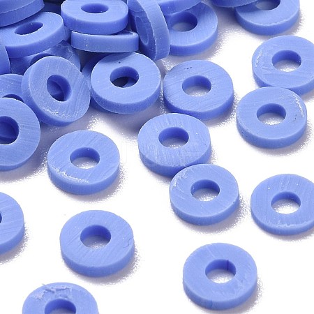 Eco-Friendly Handmade Polymer Clay Beads CLAY-R067-6.0mm-B32-1