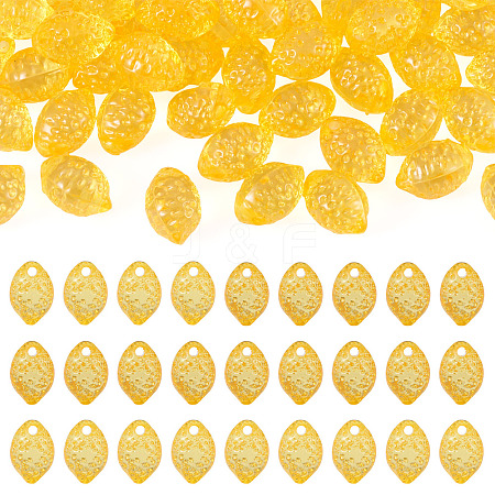 50Pcs Transparent Acrylic Beads TACR-TADJ0001-01A-1