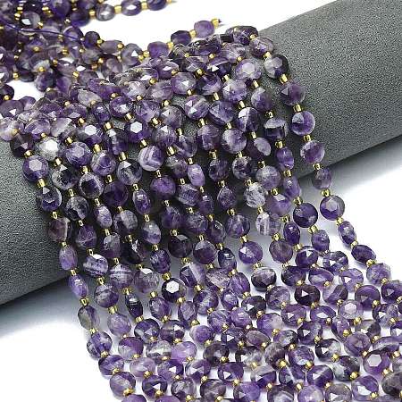 Natural Amethyst Beads Strands G-C116-A46-02B-1