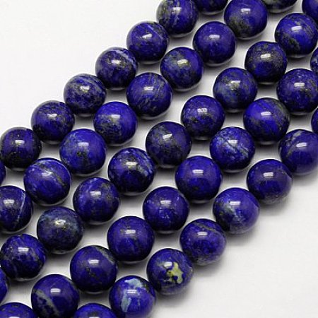 Natural Lapis Lazuli Beads Strands G-G423-5mm-AB-1