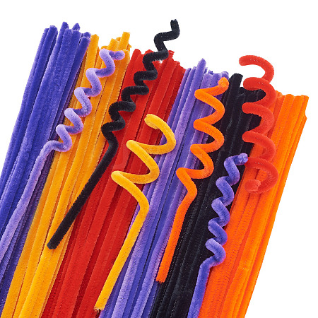 150Pcs 6 Colors DIY Plush Sticks FIND-TA0005-80-1