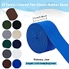 BENECREAT 20M 10 Colors Colored Flat Elastic Rubber Band EC-BC0001-54-2
