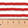 Synthetic Turquoise Beads Strands G-L635-A10-4x2mm-02-6