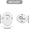 Unicraftale 201 Stainless Steel Links Connectors STAS-UN0022-98P-6