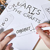 20Pcs Blank Acrylic Signs AJEW-CA0004-39-4