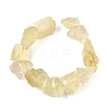 Natural Lemon Quartz(Heated) Beads Strands G-S386-C17-3