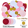 200Pcs Round Paper Table Scatter Confetti DIY-SC0032-57A-2