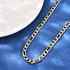 6MM 304 Stainless Steel Figaro Chain Necklaces for Women NJEW-G177-02G-2