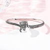 Retro 316 Surgical Stainless Steel Cuff Bangles BJEW-C142-13AS-2