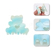 Bear Plastic Claw Hair Clips PW-WGD3C4E-01-1