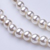Glass Pearl Beads Strands HY-4D-B02-1-2