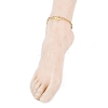 Ion Plating(IP) 304 Stainless Steel Multi-strand Anklets X-AJEW-AN00332-01-5