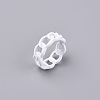 Spray Painted Alloy Cuff Rings RJEW-T011-29G-RS-3