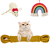 50M Round Twisted Jute Cord OCOR-WH20006-14C-1