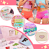 30Pcs 30 Styles Towel Cloth Computerized Embroidery Cloth Iron On/Sew On Patches DIY-PH0023-23-6