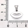 303 Stainless Steel Pendants STAS-Q110-08P-3