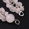 Rose Quartz Bracelets BJEW-JB02290-01-3