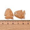 Transparent Glass Enamel Beads LAMP-U004-06-06-2
