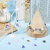 180Pcs 18 Style Electroplate Transparent Glass Bead EGLA-TA0001-15-7