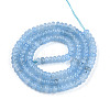 Dyed Natural White Jade Beads Strands X-G-T139-57A-05-2