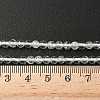 Natural Quartz Crystal Round Beads Strands X-G-J303-01-4mm-6