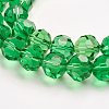 Imitation Austrian Crystal Bead Strands G-M181-6mm-15A-2
