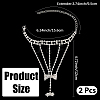 2Pcs Crystal Rhinestone Tennis Ring Bracelet BJEW-CN0001-17B-2