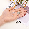 2Pcs 2 Styles Iron Yarn Guide Finger Holders DIY-TA0011-14-6