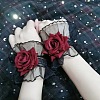 Lace Wrist Sleeves; Dark Series Lolita Hand Cuff PW-WGC86E6-01-3