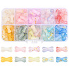130Pcs 13 Colors Gradient Color Transparent Acrylic Beads OACR-FS0002-04-1