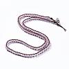 Three Loops Fashion Wrap Bracelets BJEW-JB04699-01-2