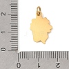 304 Stainless Steel with Enamel Pendants SA-CBAAF93-G02-3