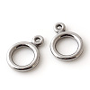 Tarnish Resistant 304 Stainless Steel Toggle Clasps STAS-Q195-85-2