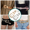 2Sets 2 Colors Alloy Buckle with Rhinestonr Sets AJEW-BC0007-48-6