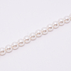 White Acrylic Round Beads Bag Handles FIND-TAC0006-24C-02-2