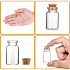 Glass Jar Glass Bottles X4-AJEW-H004-7-1-4
