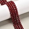 Natural Malaysia Jade Bead Strands G-A147-6mm-A09-1