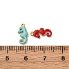 304 Stainless Steel Enamel Charms STAS-Q363-14G-G-3
