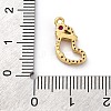 Christmas Series Brass Micro Pave Cubic Zirconia Pendants KK-Q010-01G-01A-3