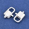Brass Lobster Claw Clasps KK-B167-17S-3