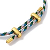 Adjustable Polyester Cord Braided Bracelets BJEW-Z085-01G-26-3