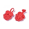 Handmade Chinese Frogs Knots Buttons Sets BUTT-WH0014-29C-2