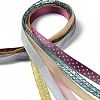 18 Yards 6 Colors Polyester Ribbon SRIB-C001-B03-3