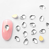 Flat Back Glass Rhinestone Cabochons MRMJ-T009-049D-1