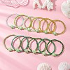 12Pcs Dyed Synthetic Turtle Bracelets BJEW-JB13502-02-1