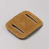 Leather Enlarged Mouth Clips Hooks FIND-WH0421-107A-2